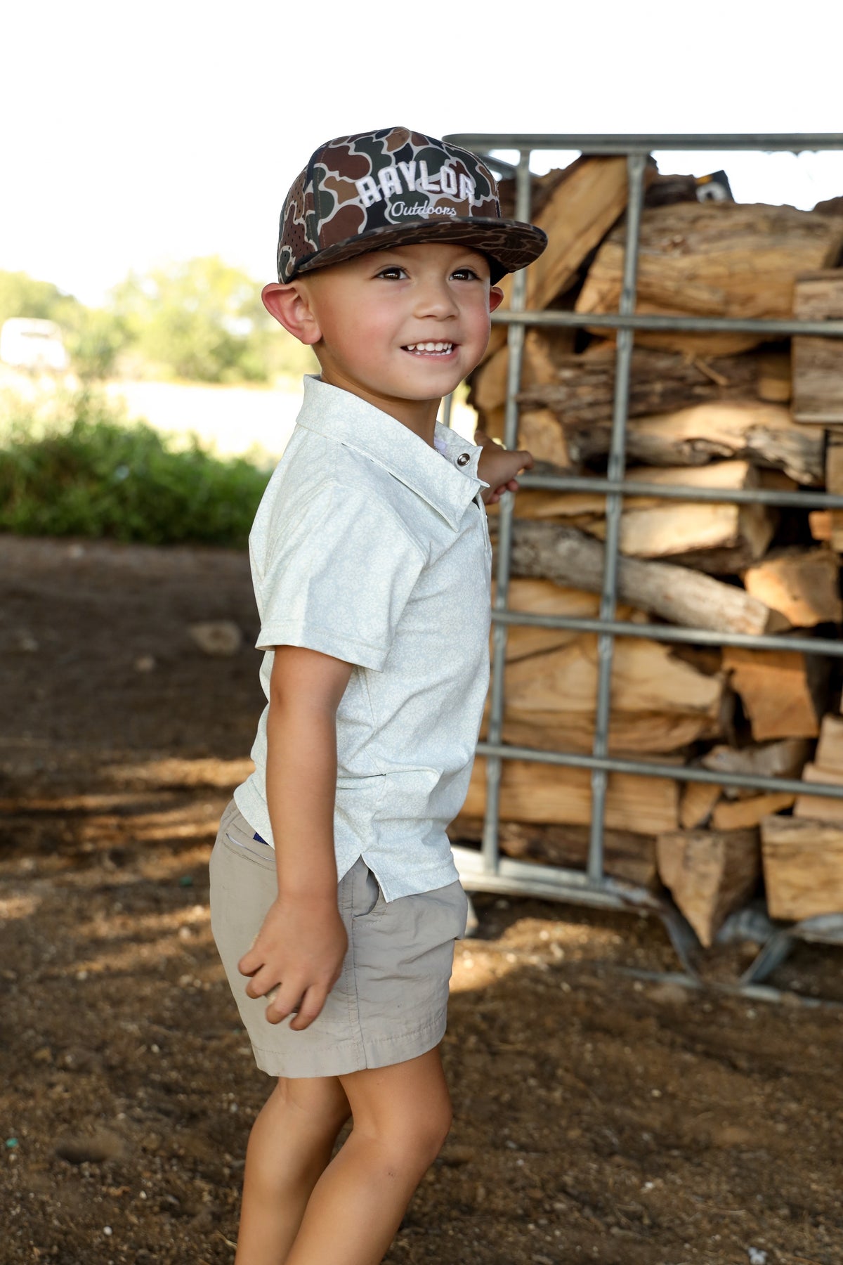 The Sterling Pearl Snap Polo | Toddler & Youth