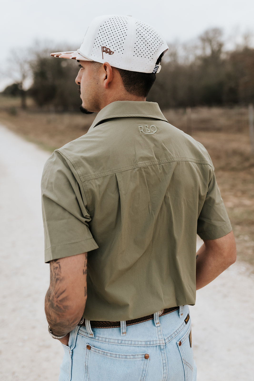 The Grove Performance Button Up