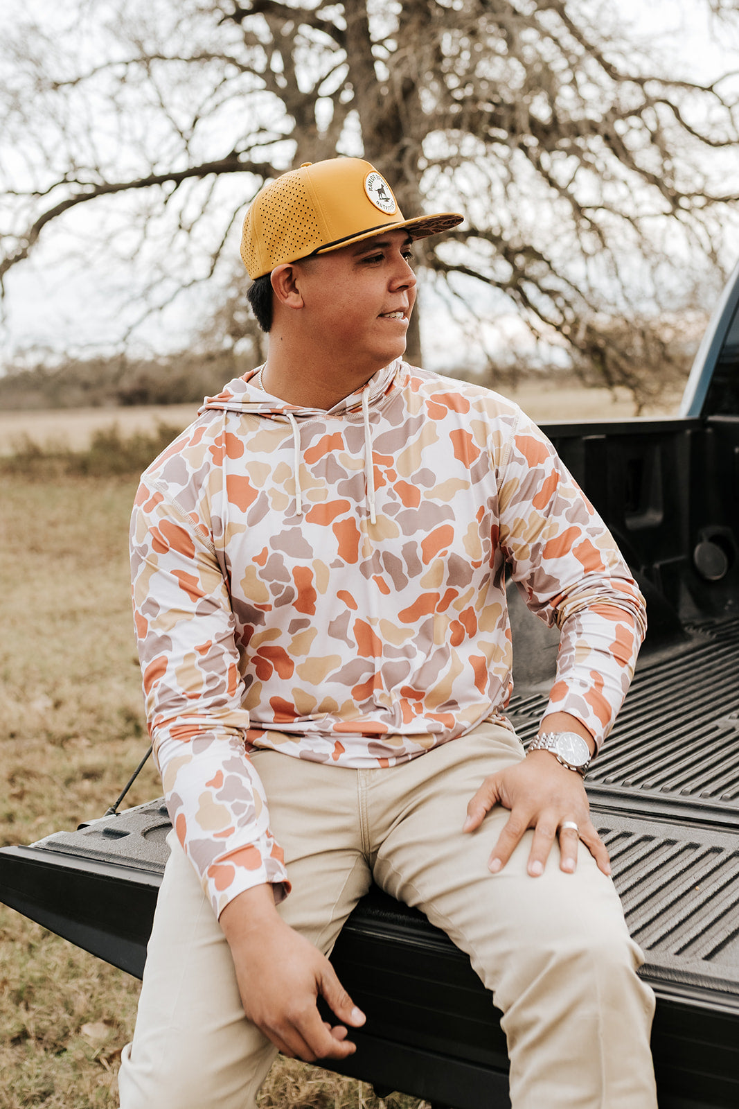 The Sundown Camo Performance Pullover