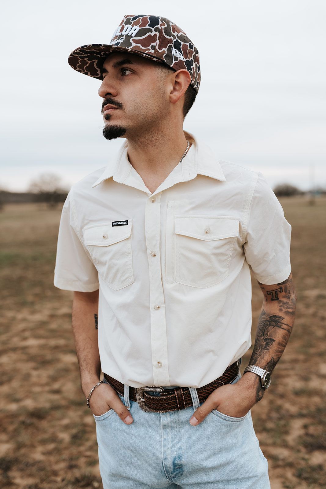 The Homestead Performance Button Up