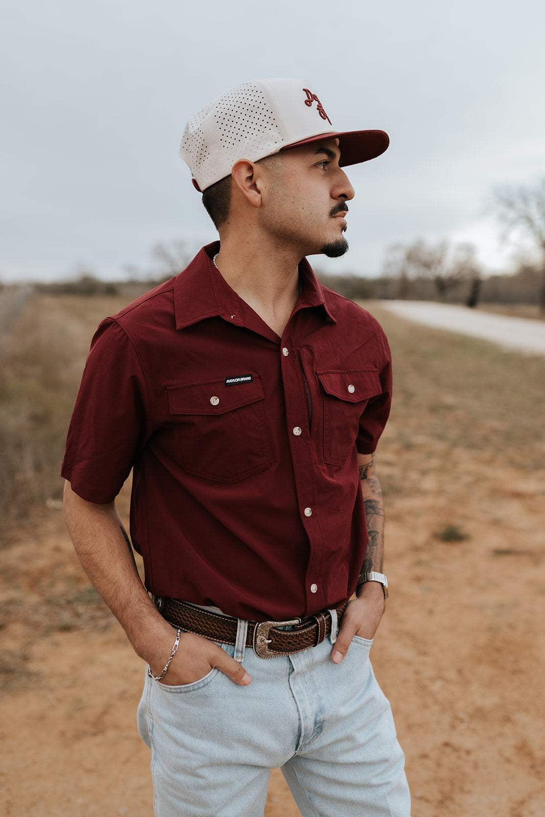 The Reserve Performance Button Up