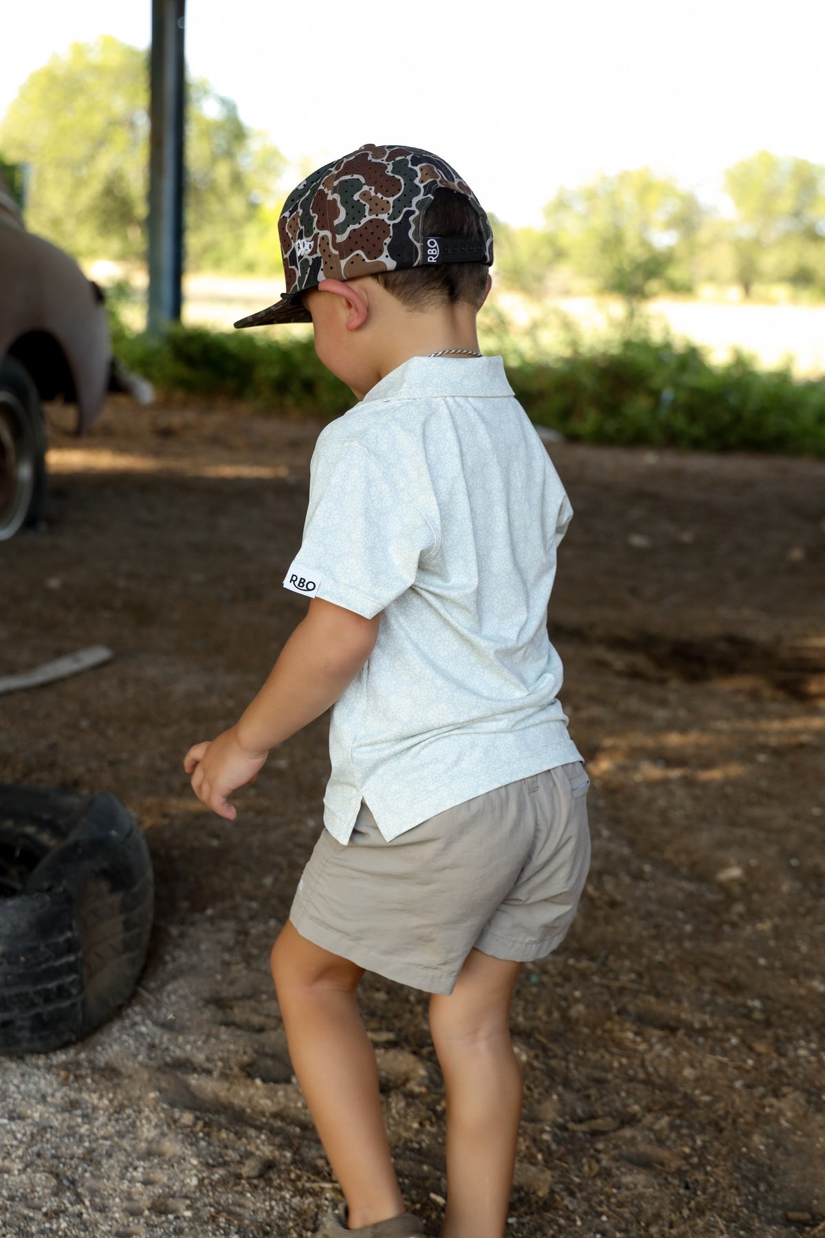 The Sterling Pearl Snap Polo | Toddler & Youth