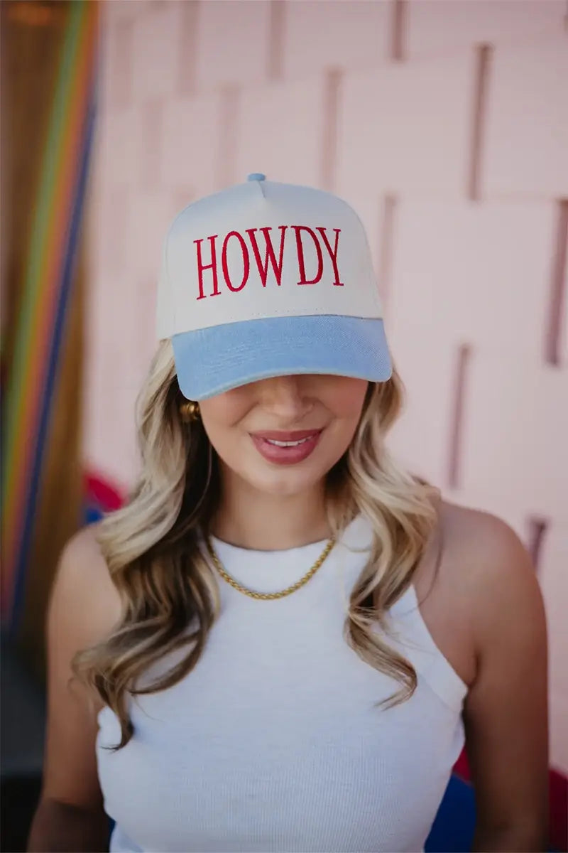 HOWDY Two-Toned Trucker Hat