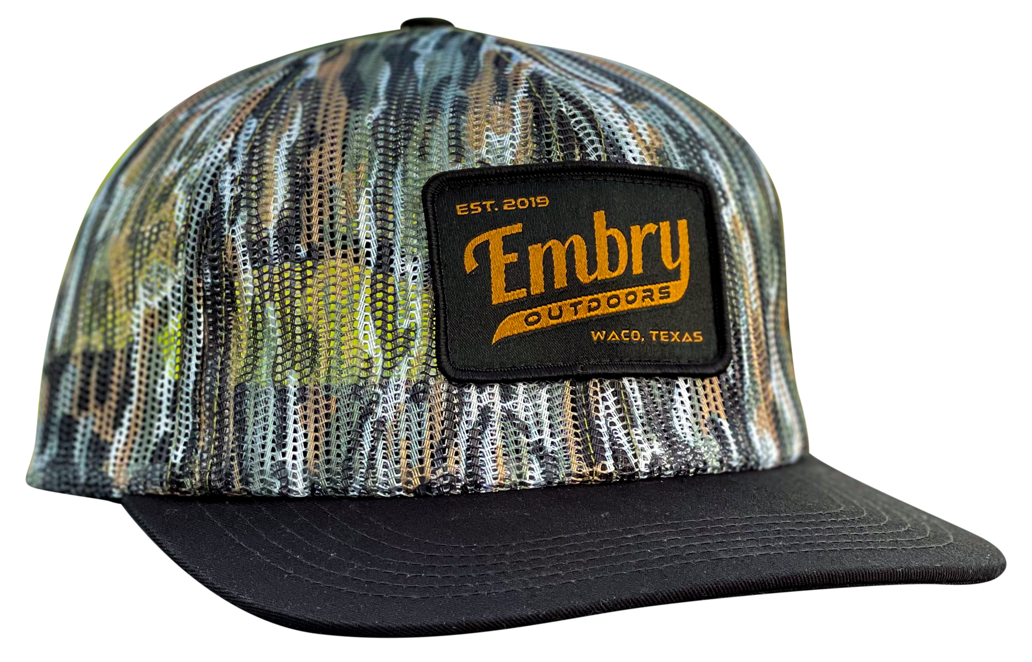 Embry Full Mesh Retro - Ranch Camo