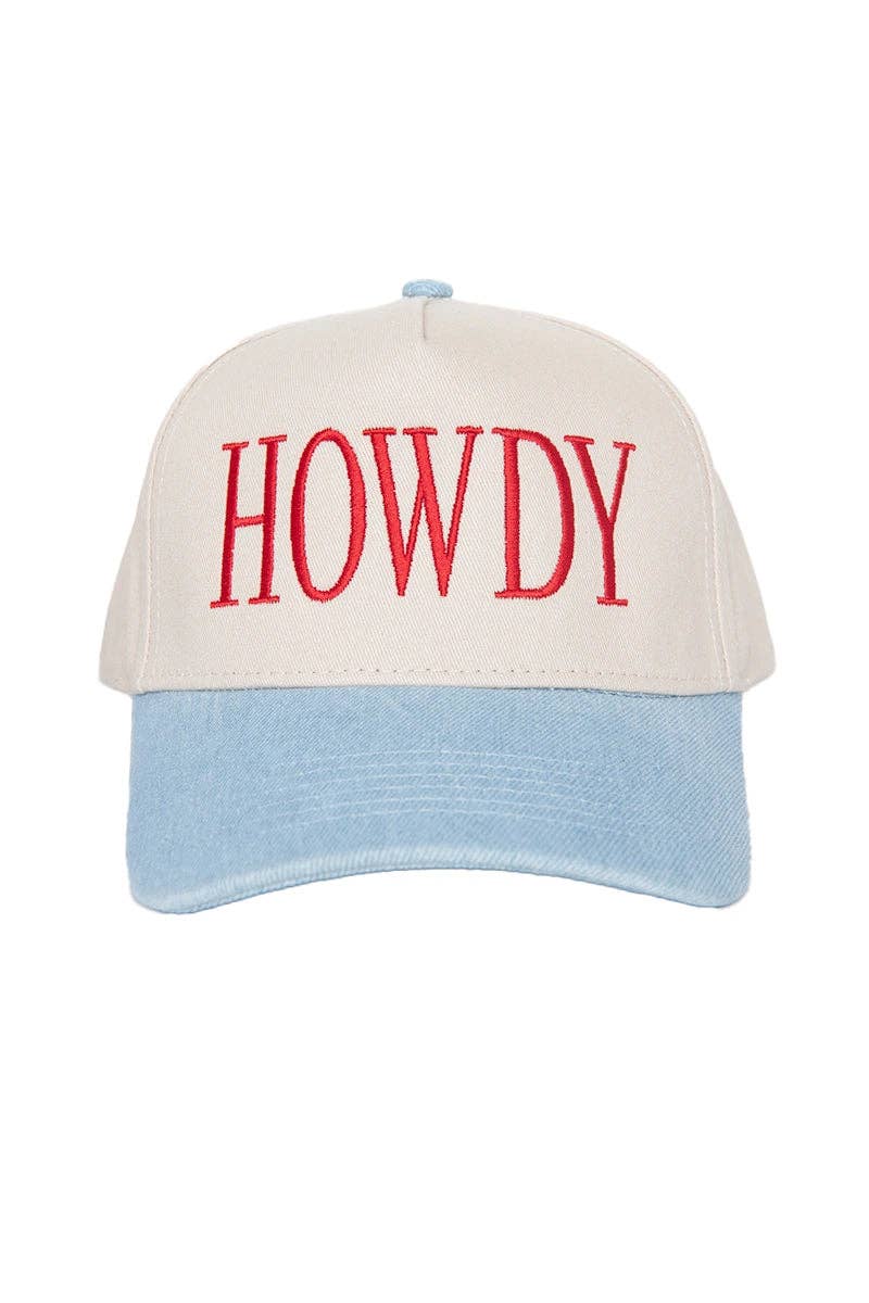 HOWDY Two-Toned Trucker Hat
