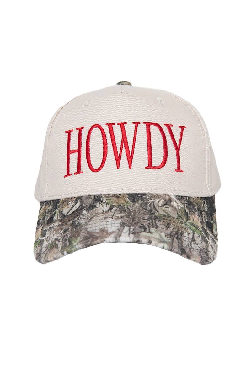 HOWDY Two-Toned Trucker Hat