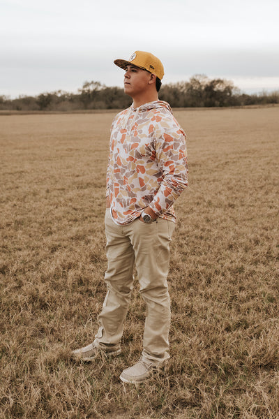 The Sundown Camo Performance Pullover