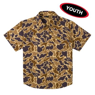 Youth Performance Button Up - Original Duck