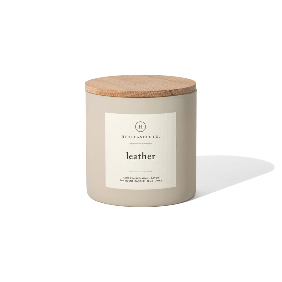 Leather - 14oz. Candle