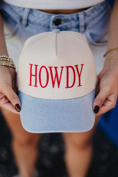 HOWDY Two-Toned Trucker Hat