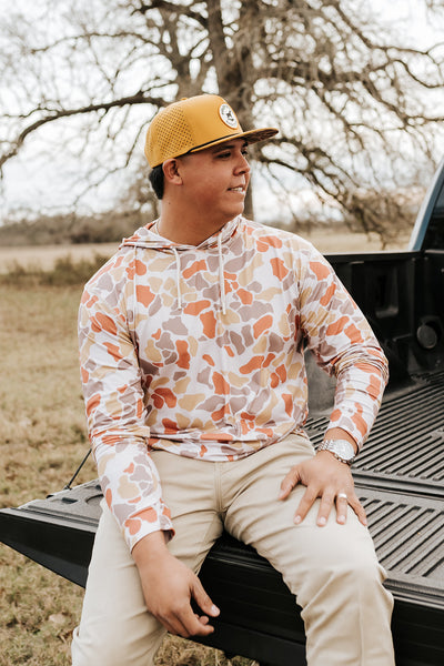 The Sundown Camo Performance Pullover