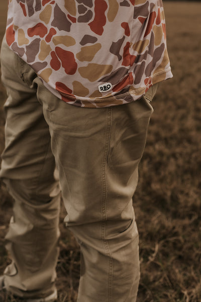 The Sundown Camo Performance Pullover