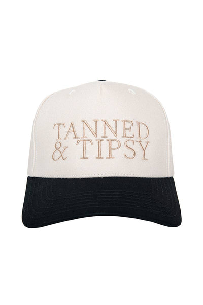 Tanned & Tipsy Two-Toned Trucker Hat