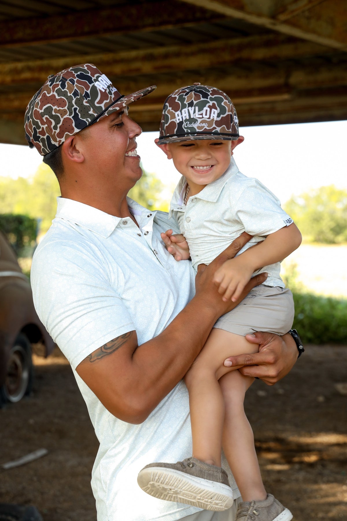 Father and Son Bundle | The Sterling Pearl Snap Polo