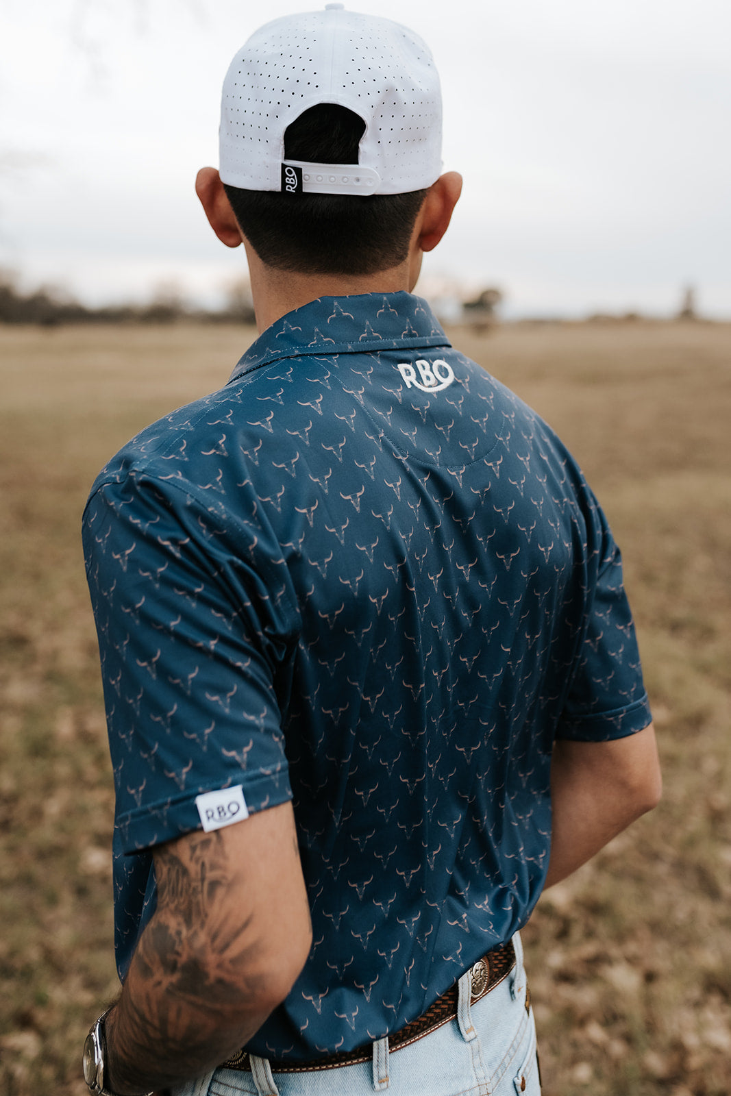 The Stockyard Pearl Snap Polo