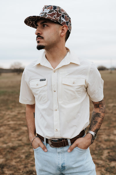 The Homestead Performance Button Up