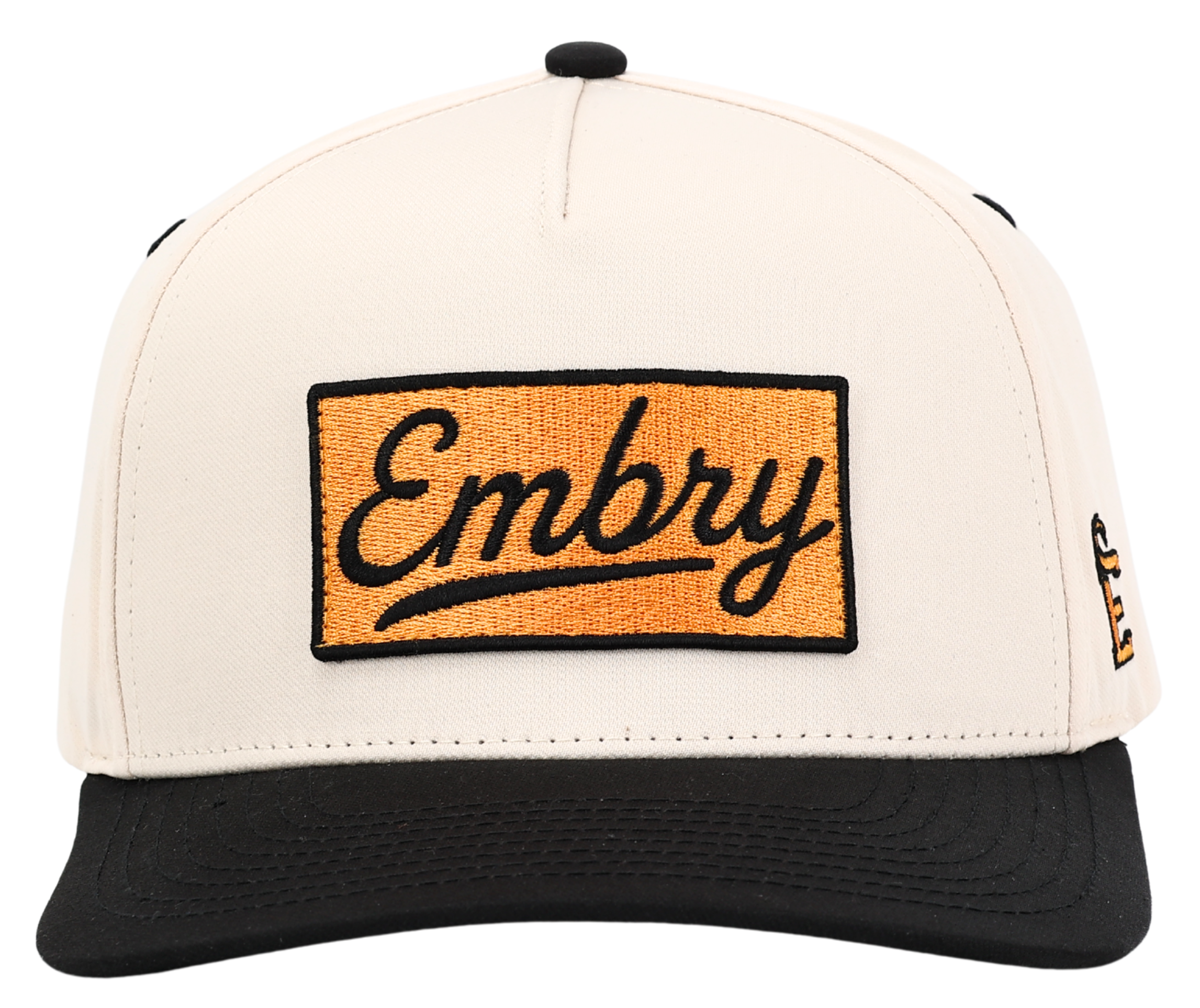 Embry Cream/Black - Logo Patch