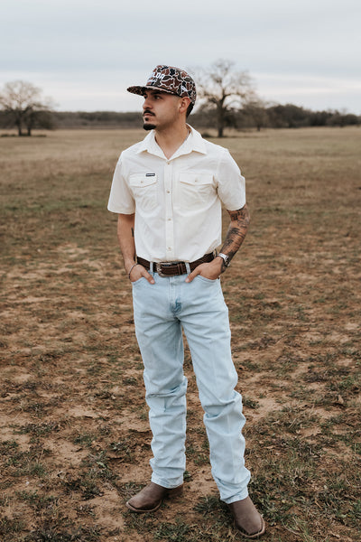 The Homestead Performance Button Up