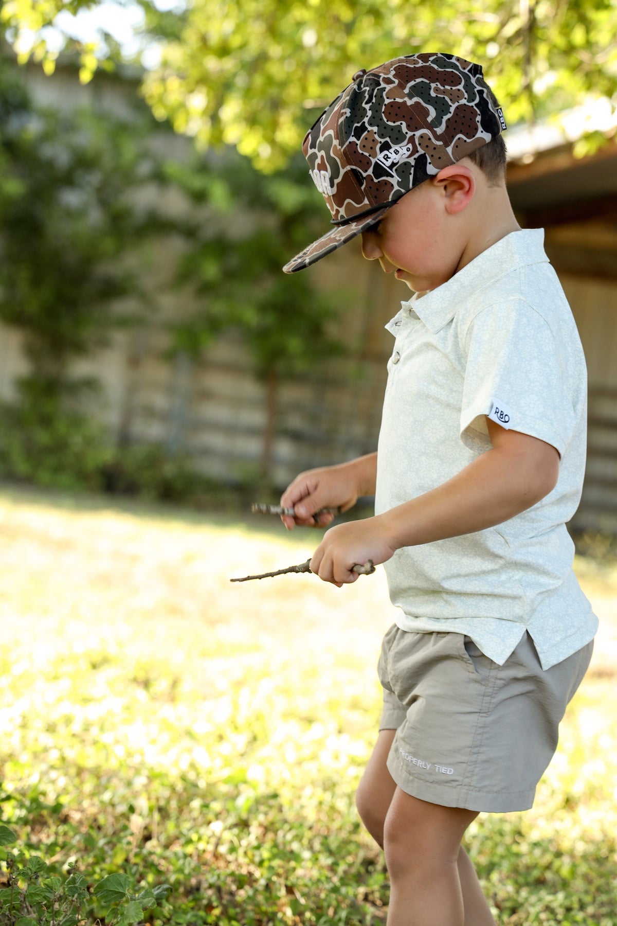 The Sterling Pearl Snap Polo | Toddler & Youth