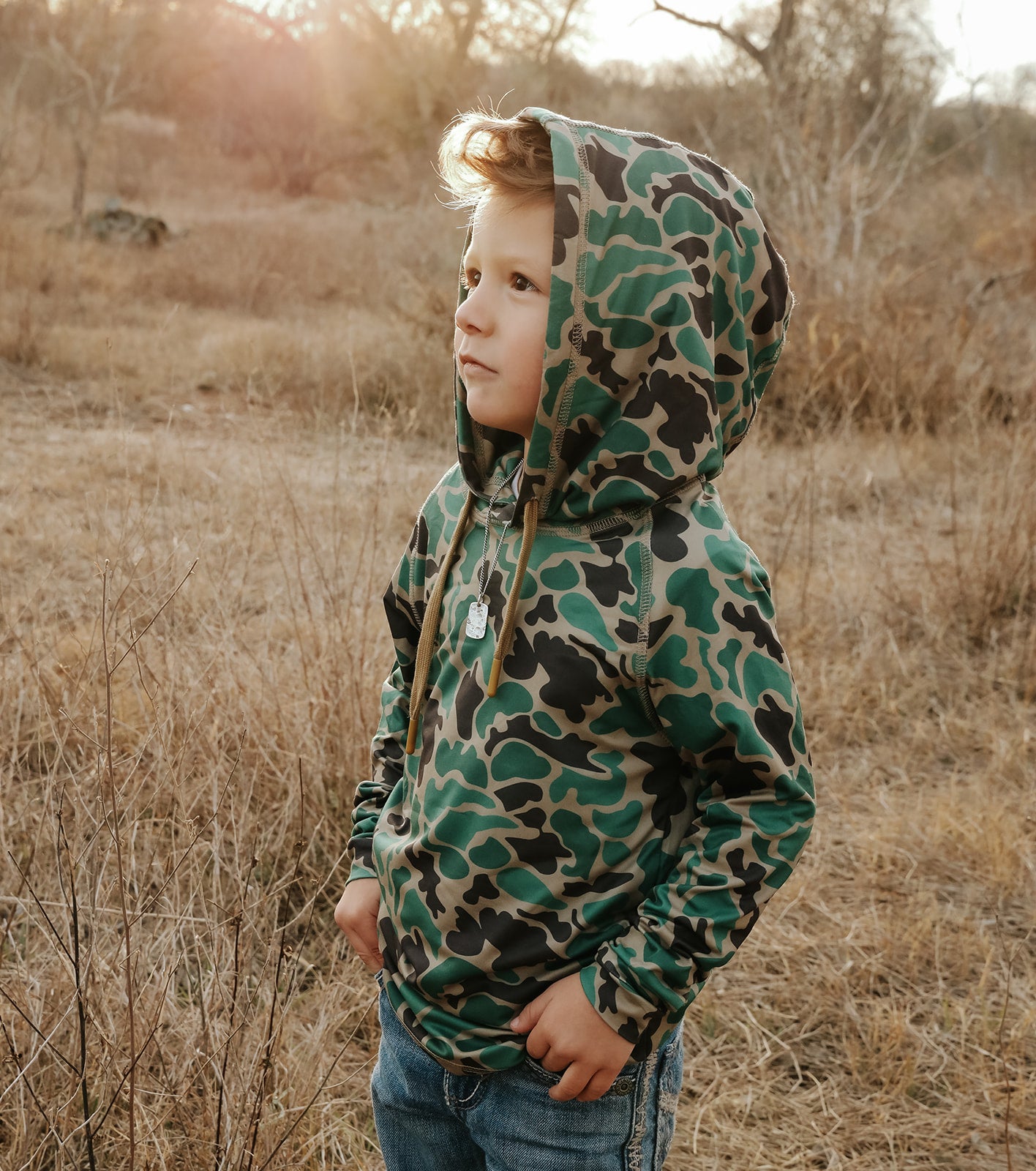 The Hillside Camo Toddler & Youth