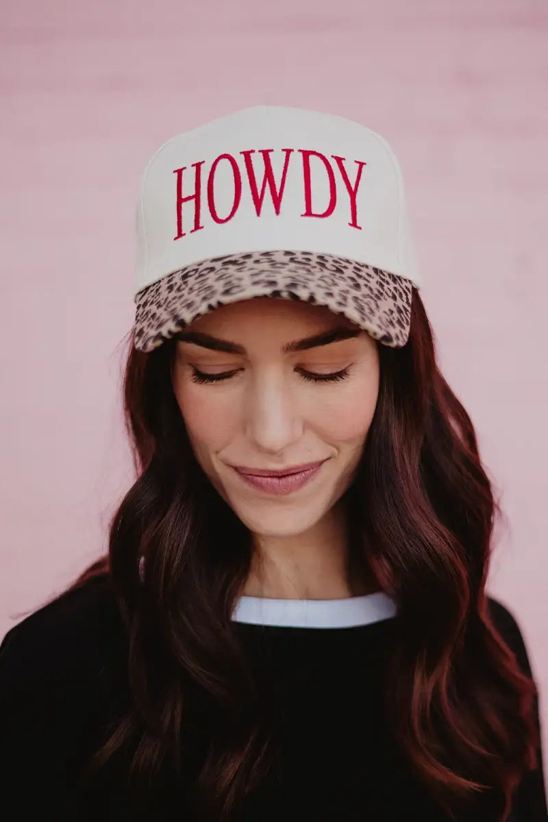 HOWDY Two-Toned Trucker Hat