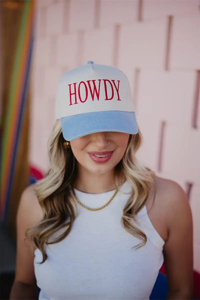 HOWDY Two-Toned Trucker Hat