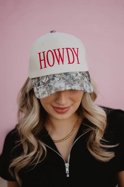 HOWDY Two-Toned Trucker Hat